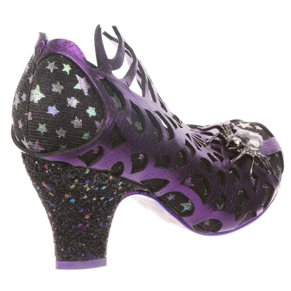Irregular Choice Halloween Shoes On the Web - spider web shoes. Size 38 - Picture 2 of 4